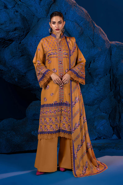 Bonanza Satrangi | Lime Rose 3 Pc (2W24P3P218) -  Bonanza Satrangi Unstitched - Original Designer Dress - House of Maryam