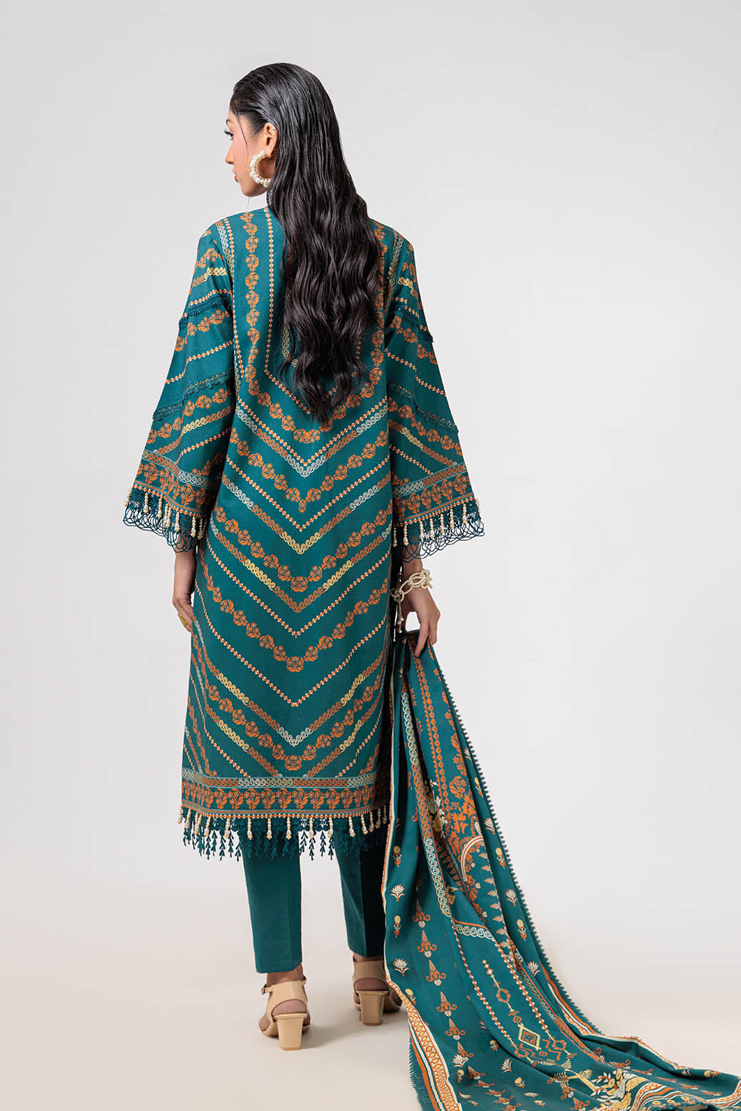 Bonanza Satrangi | Enchant 3 Pc (2W24P3P225) -  Bonanza Satrangi Unstitched - Original Designer Dress - House of Maryam