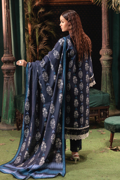 Bonanza Satrangi | Midnight Leaf 3 Pc (2W24P3P273) -  Bonanza Satrangi Unstitched - Original Designer Dress - House of Maryam