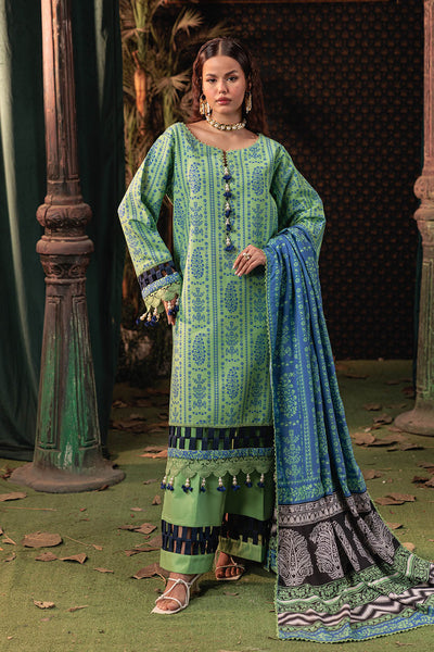 Bonanza Satrangi | Pale Gardenia 3 Pc (2W24P3P328) -  Bonanza Satrangi Unstitched - Original Designer Dress - House of Maryam