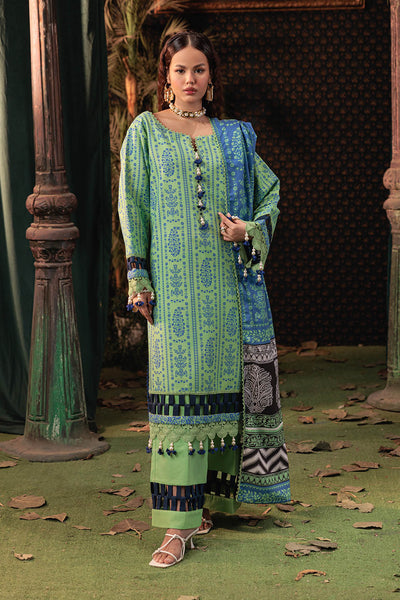 Bonanza Satrangi | Pale Gardenia 3 Pc (2W24P3P328) -  Bonanza Satrangi Unstitched - Original Designer Dress - House of Maryam