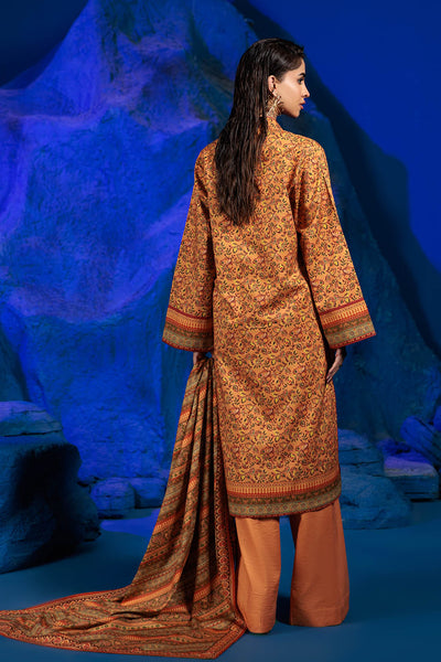 Bonanza Satrangi | Autumn Sunset 3 Pc (2W24P3P361) -  Bonanza Satrangi Unstitched - Original Designer Dress - House of Maryam