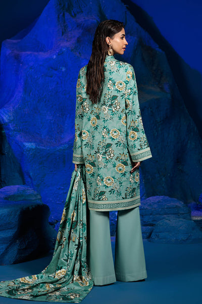 Bonanza Satrangi | Floral Factory 3 Pc (2W24P3P362) -  Bonanza Satrangi Unstitched - Original Designer Dress - House of Maryam