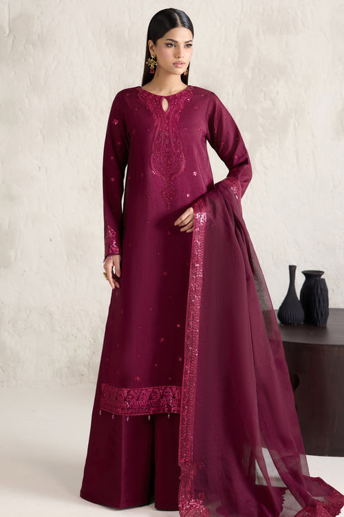 Faiza Saqlain | Reina Formals | Fuchsia Glow-4