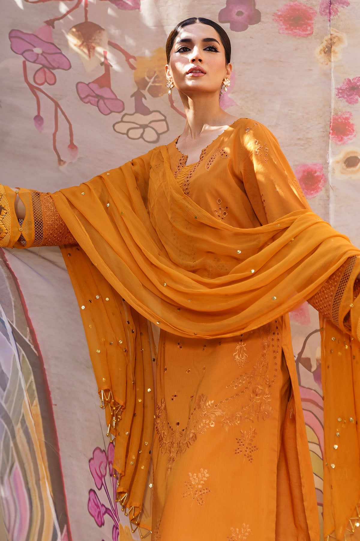 Nureh | Bazaar Lawn | NS-138 -  Nureh Luxury - Original Designer Dress - House of Maryam