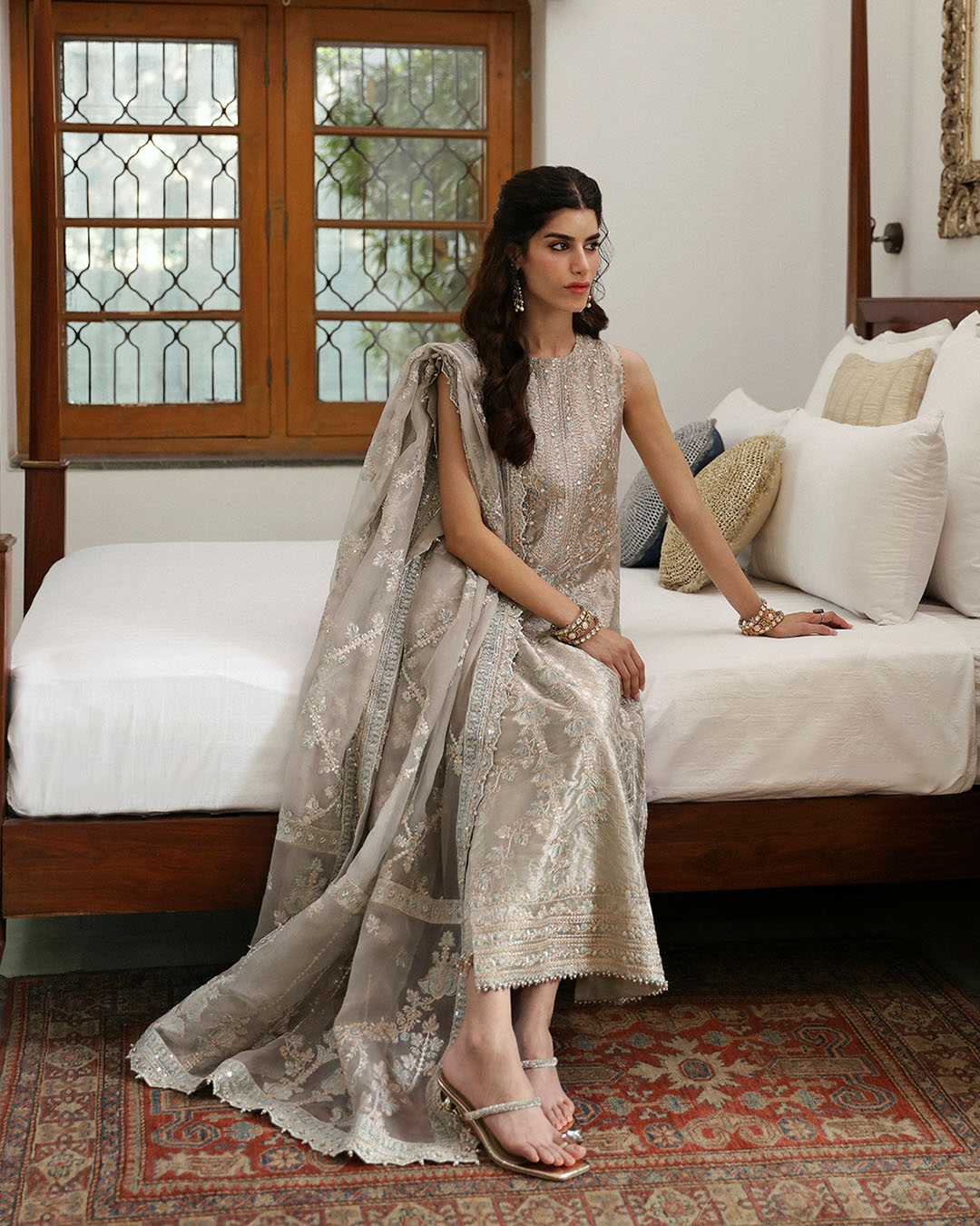 Faiza Saqlain | Mehermah Luxe Formals | Damaris -  Faiza Saqlain Formal - Original Designer Dress - House of Maryam
