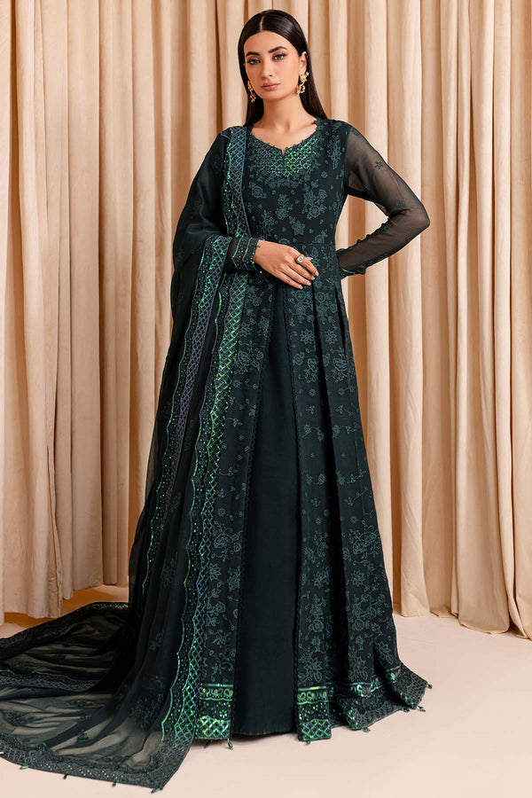 Farasha | Lumiere Formals | ENCHANTED SAGE by Designer Farasha - House of Maryam - Pakistani Designer Ethnic Wear in {{ shop.shopifyCountryName }}