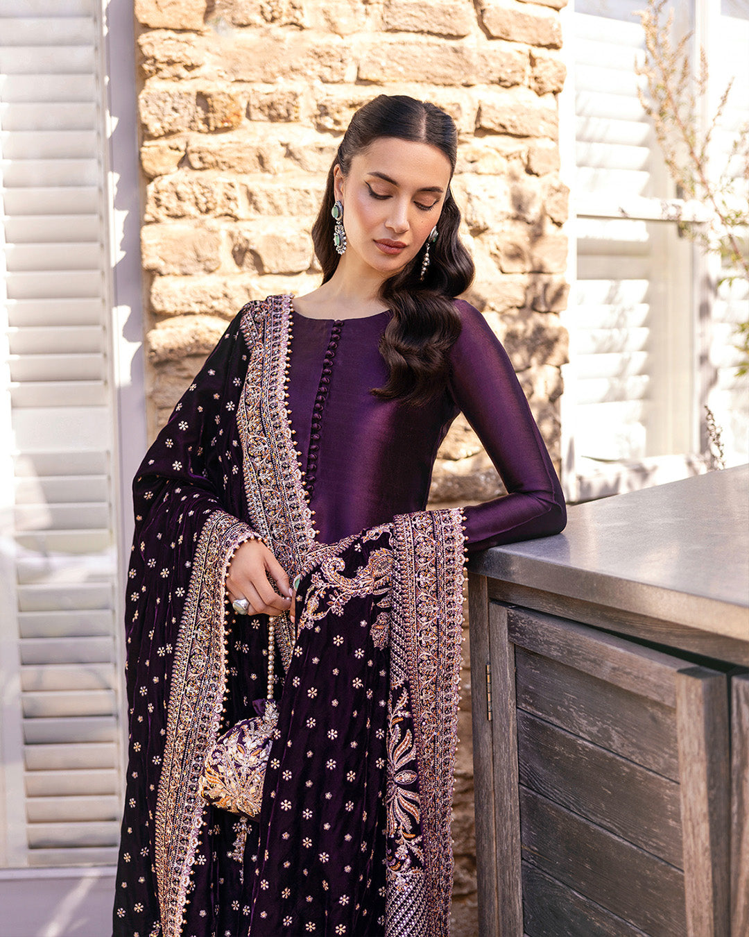 Faiza Saqlain | Adeen Formals | Vespera -  Faiza Saqlain Ladies Clothes - Original Designer Dress - House of Maryam