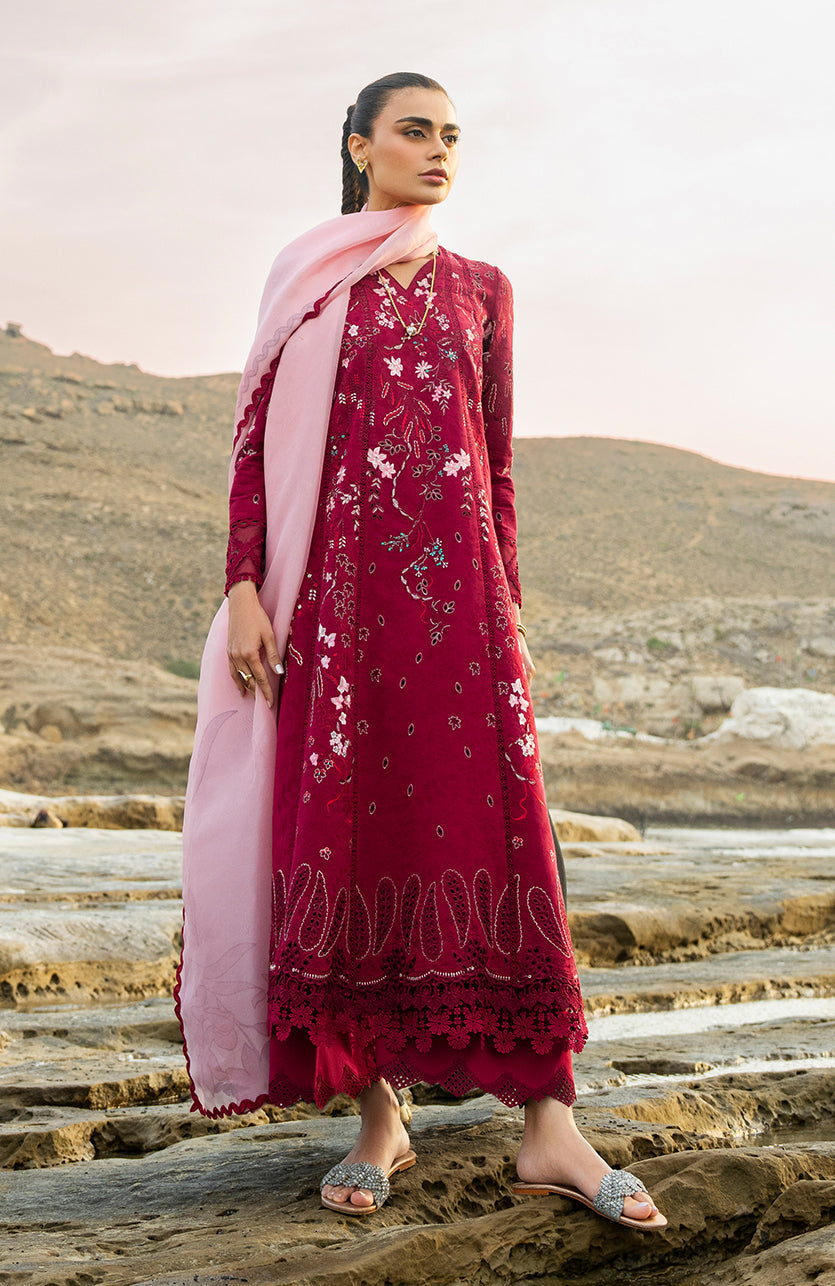 Soraya | Noa Summer Pret 25' | Carmine -  Soraya  - Original Designer Dress - House of Maryam