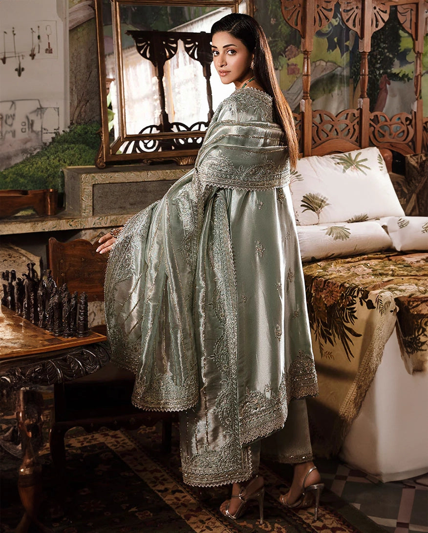 Mushq | Sunehri Lama Silk | Heer