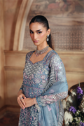 Rajbari | Sage Luxury Formals | Elysia -  Rajbari Ladies Clothes - Original Designer Dress - House of Maryam