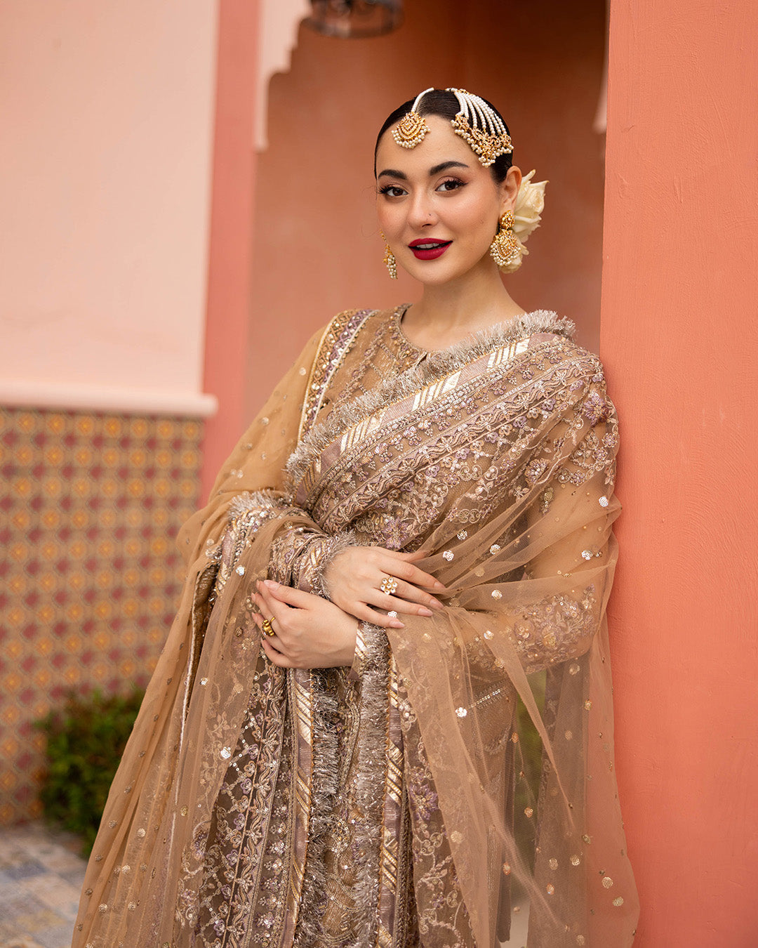 Faiza Saqlain | Neorah Wedding Festive 24 | Jolina by Designer Faiza Saqlain - House of Maryam - Pakistani Designer Ethnic Wear in {{ shop.shopifyCountryName }}