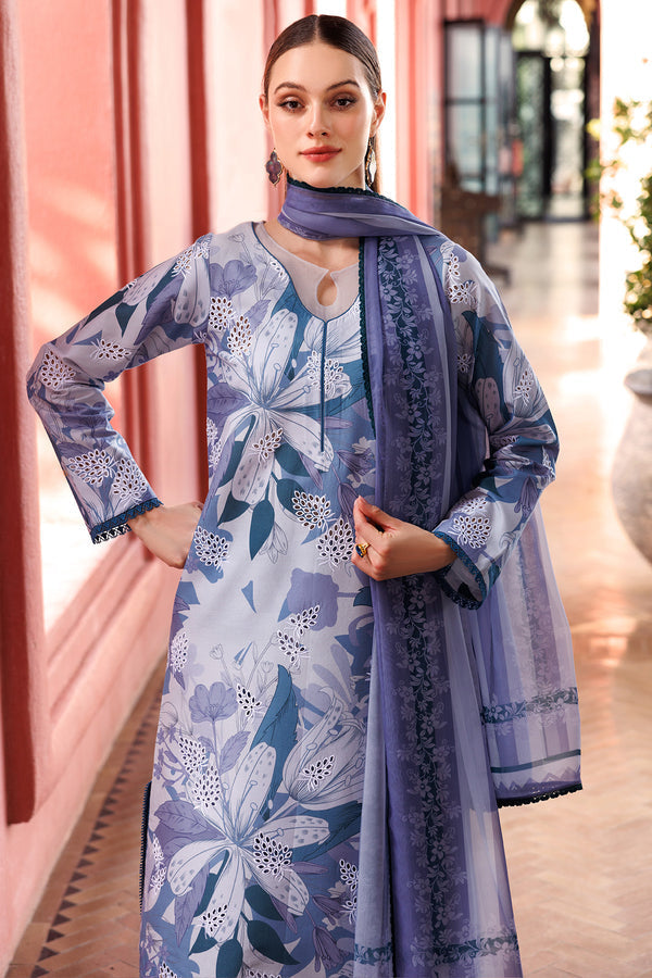 Farasha | Printed Essentials | Blue Passion -  Farasha Ladies Clothes - Original Designer Dress - House of Maryam