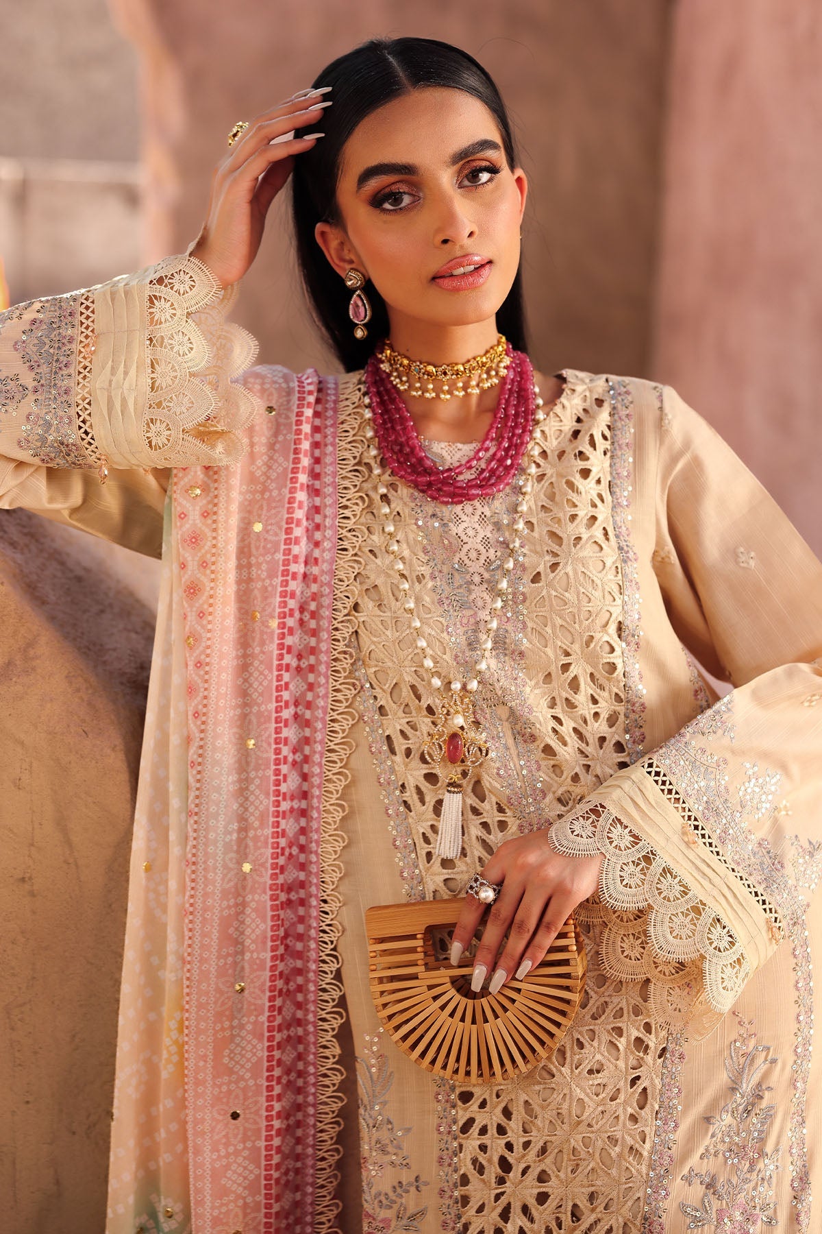 Nureh | Bazaar Lawn | NE-159 -  Nureh Ladies Clothes - Original Designer Dress - House of Maryam