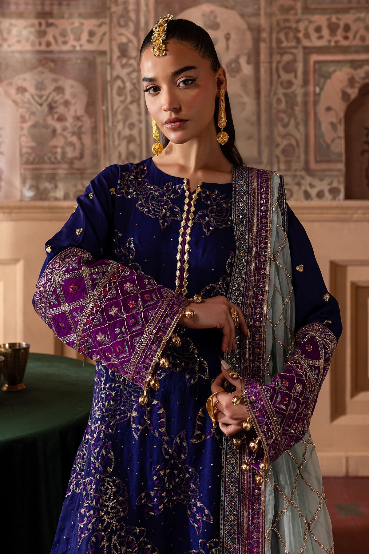 Nureh | Nur Mahal Formals |  NE-137 -  Nureh Ladies Clothes - Original Designer Dress - House of Maryam