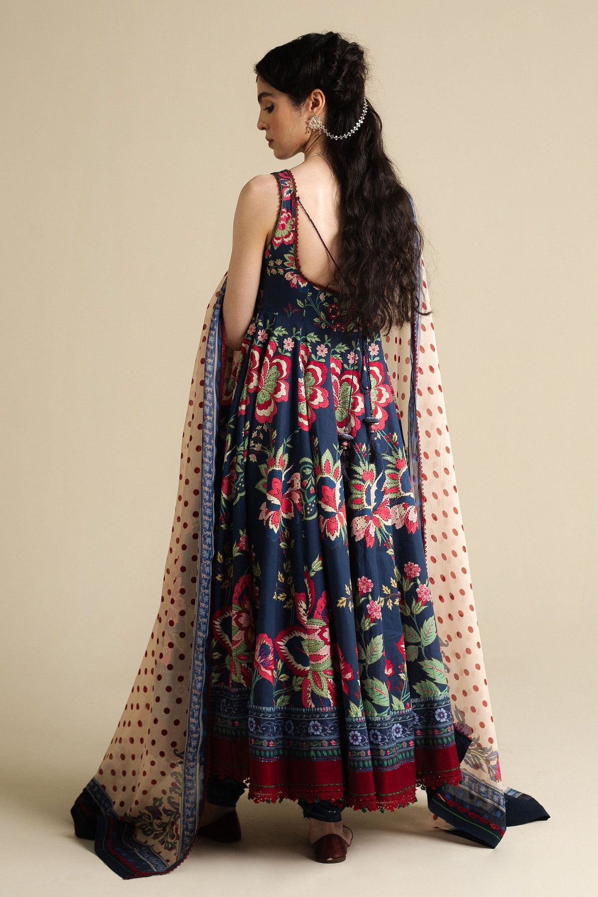 Zara Shahjahan | Anarkali 25 | Neelofur-D4 -  Zara Shahjahan Ladies Clothes - Original Designer Dress - House of Maryam