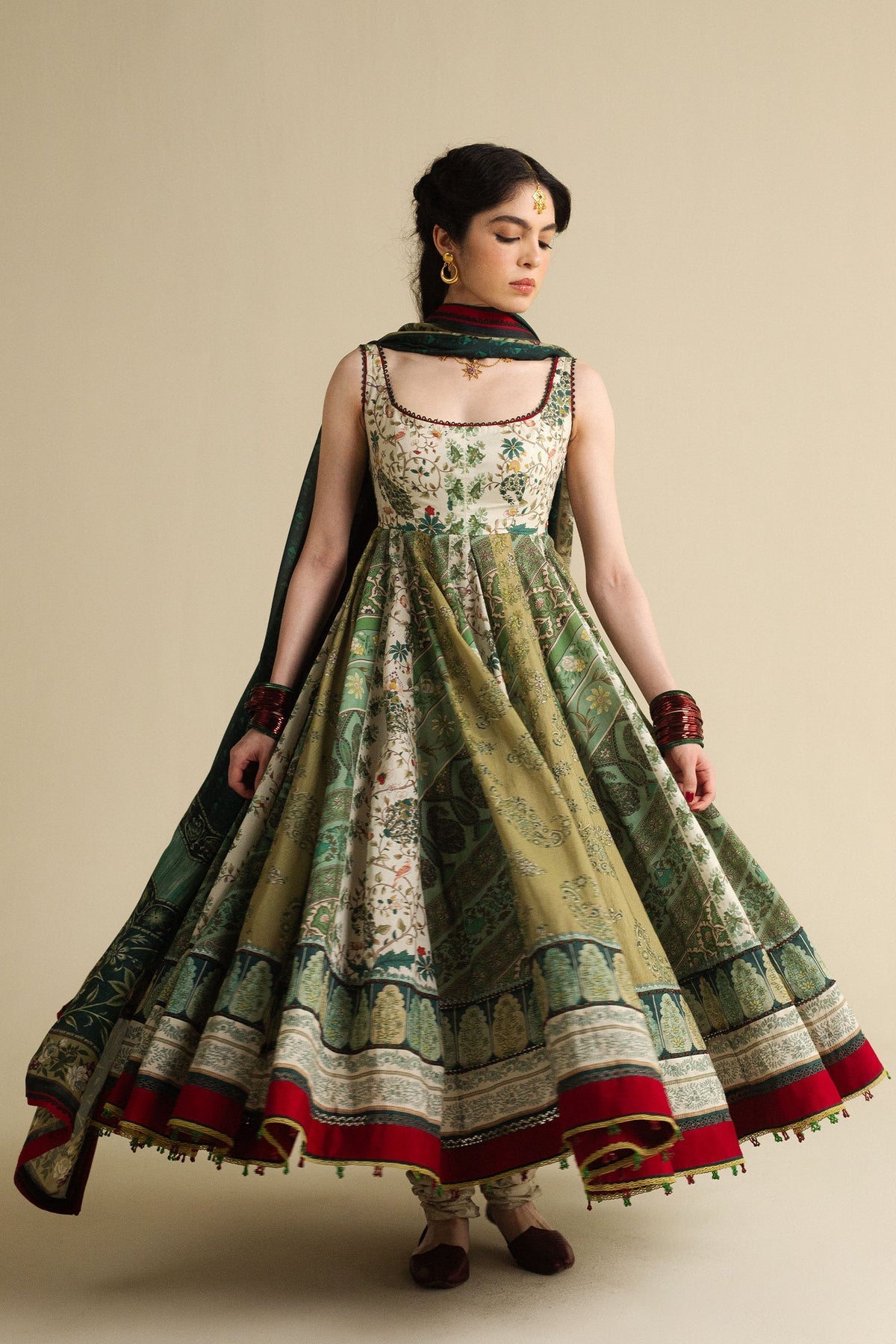 Zara Shahjahan | Anarkali 25 | Saawan-D2 -  Zara Shahjahan Ladies Clothes - Original Designer Dress - House of Maryam