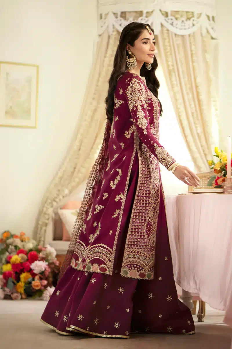 Qalamkar | Dilnaz Wedding Formals | DN-07 ALEENA by Designer Qalamkar - House of Maryam - Pakistani Designer Ethnic Wear in {{ shop.shopifyCountryName }}