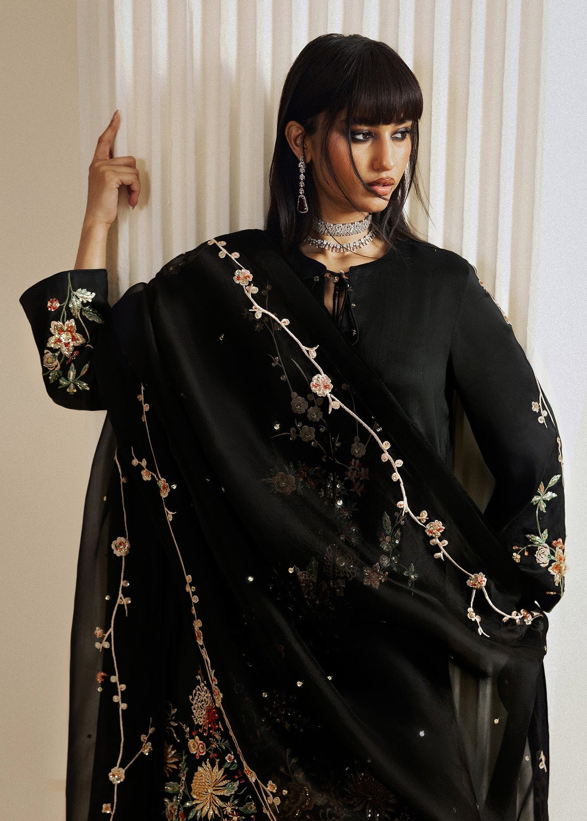 Hussain Rehar | Luxury Pret 26 | Sitara Noir, image 3