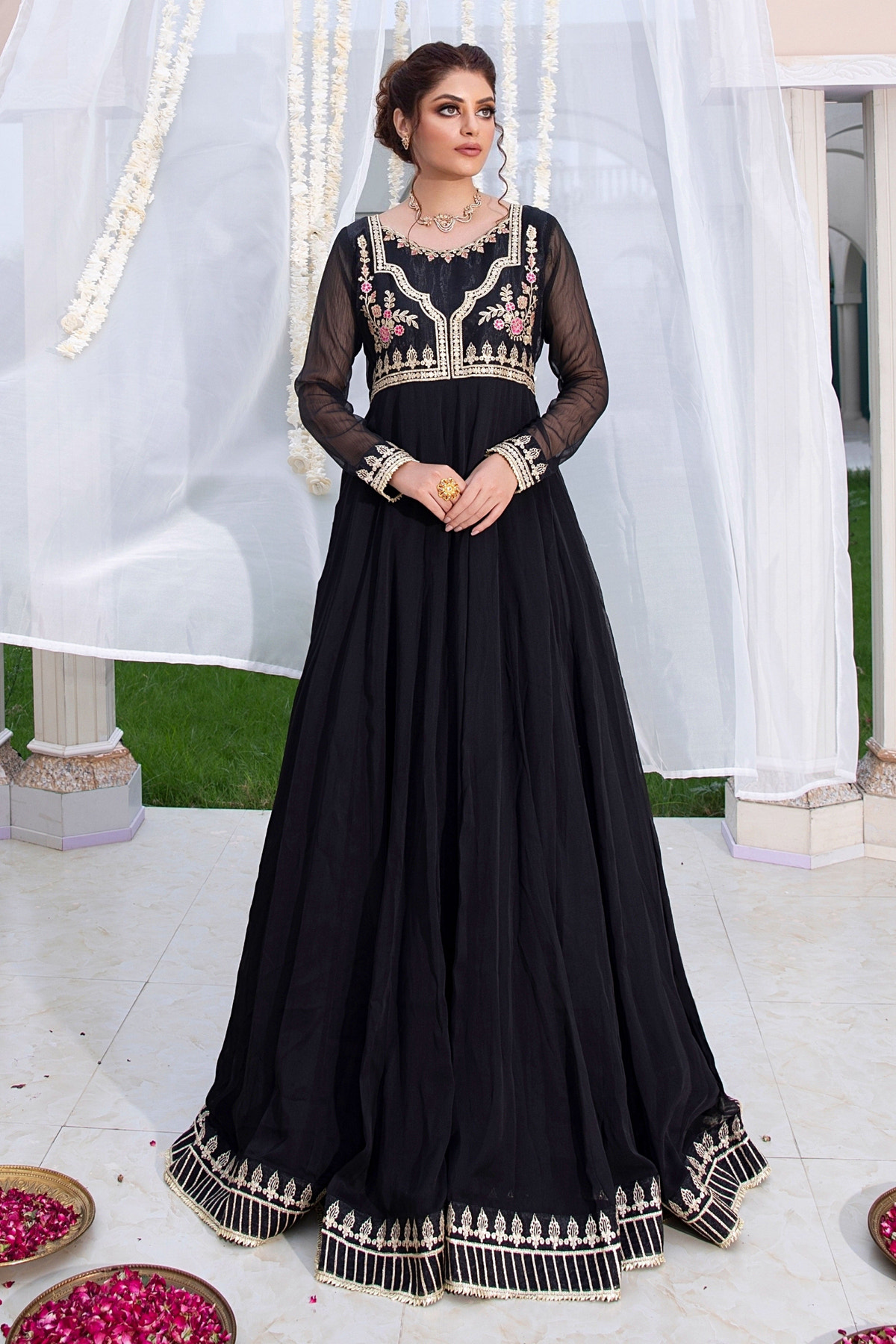 Hania & Umaimaz | Festive Collection | Kajal -  Hania & Umaima  - Original Designer Dress - House of Maryam