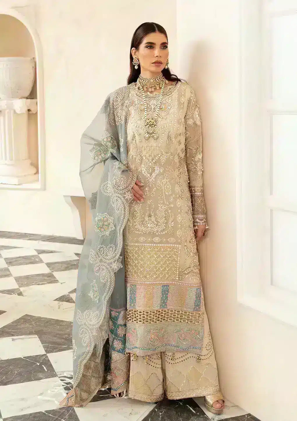 Elaf Premium | Celebrations 23 | ECH-02 HAYAT by Designer Elaf Premium - House of Maryam - Pakistani Designer Ethnic Wear in {{ shop.shopifyCountryName }}