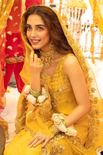Maya | Wedding Formal Babul | BANDHNI -  may Bridal - Original Designer Dress - House of Maryam