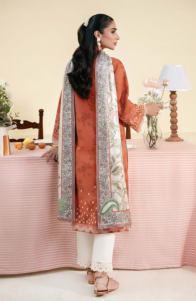 Seran | Daffodils Lawn 24 | Rowan -  Seran Casuals - Original Designer Dress - House of Maryam