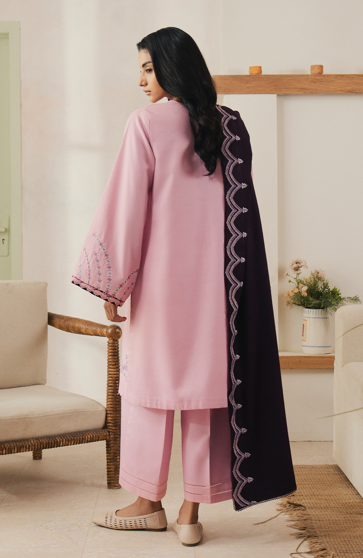 Seran | Winter Embroidered 25 | Rosayne-2