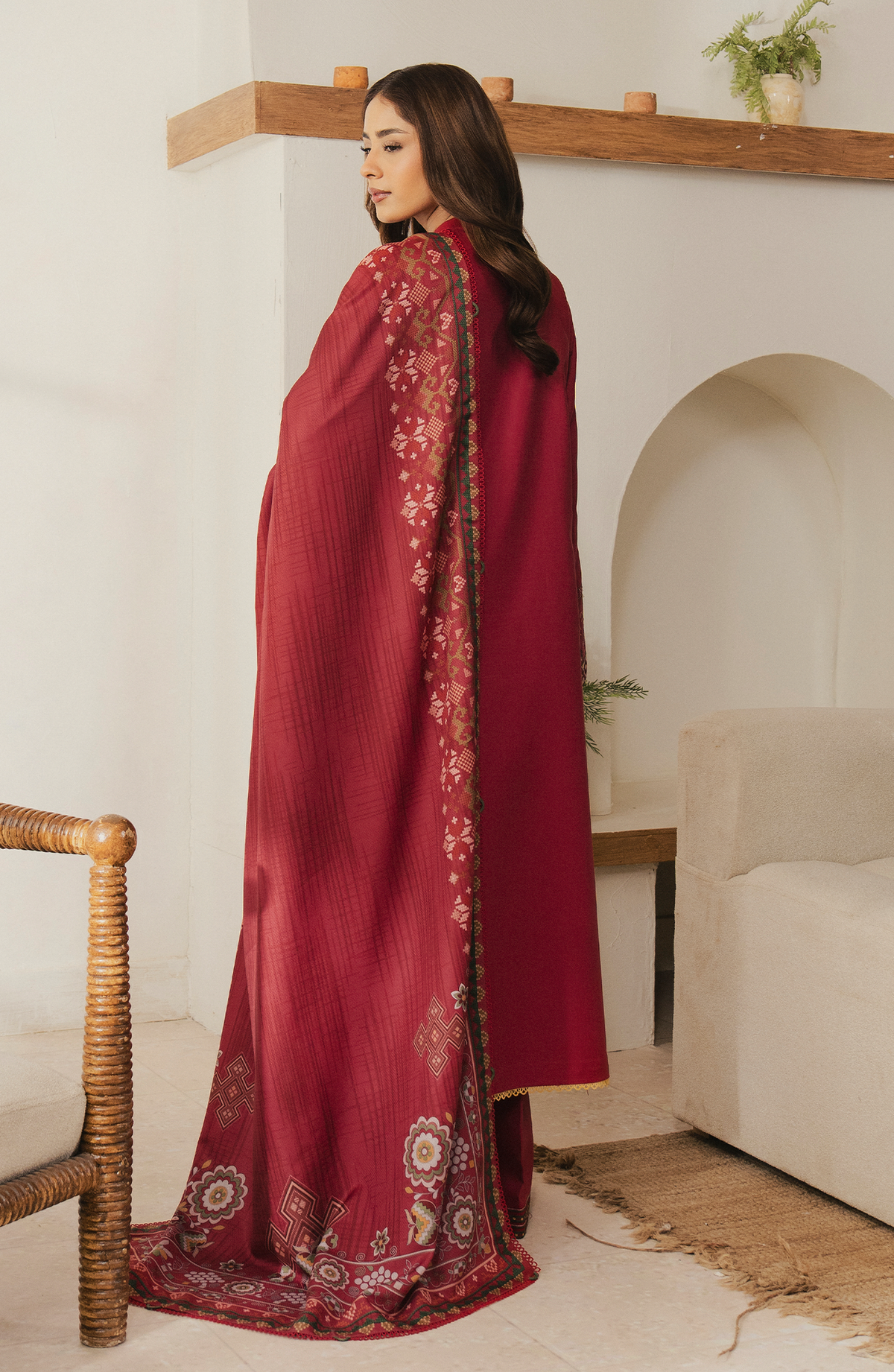 Seran | Winter Embroidered 25 | Cerisse-2