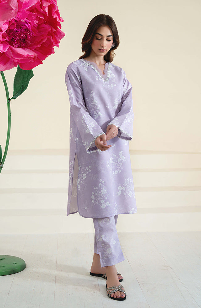 Seran | Daffodils Lawn 24 | Arden -  Seran Casuals - Original Designer Dress - House of Maryam