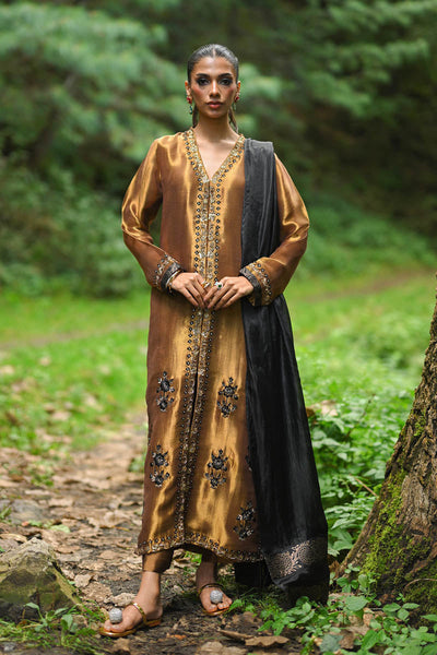Hue Pret | Farasha Luxury Winter | Nawal -  Hue Pret Ladies Clothes - Original Designer Dress - House of Maryam