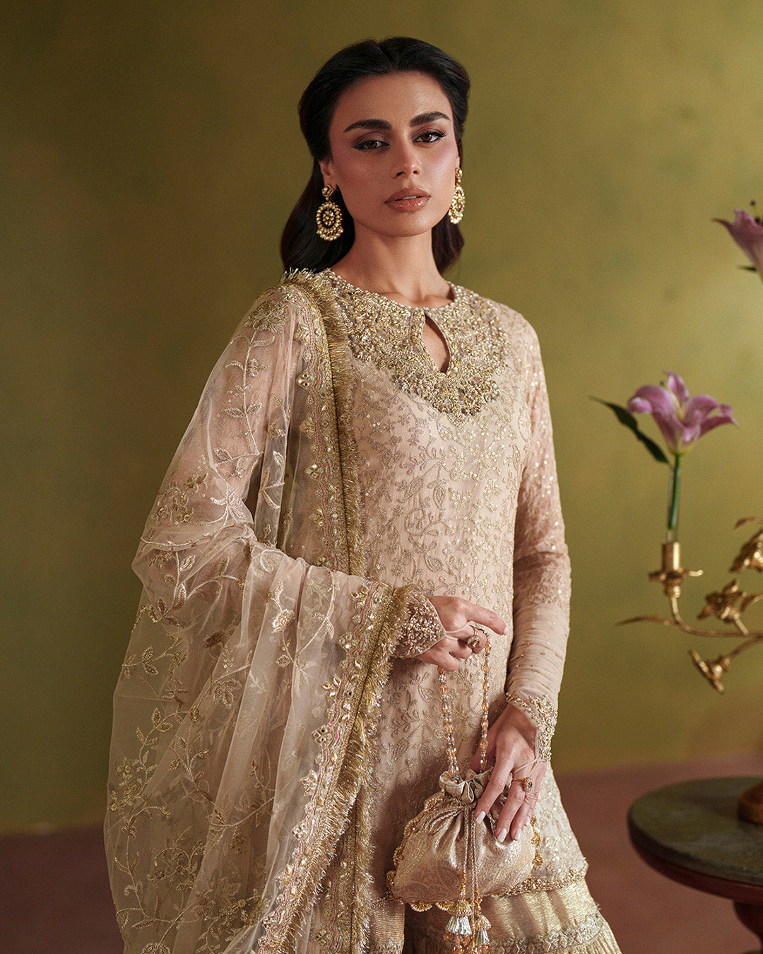 Faiza Saqlain | Lamia Wedding Formals | Asfoureh, image 4