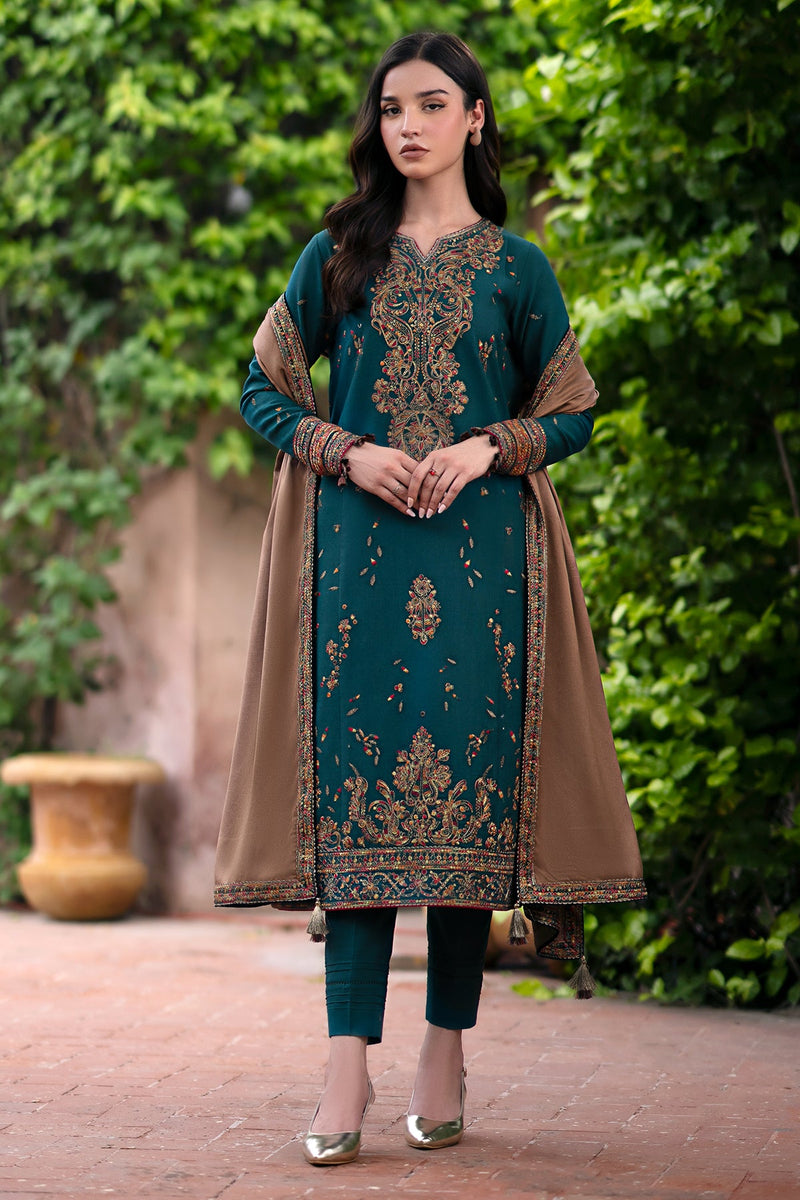 Jazmin | Winter Edition 24 | KHADDAR UW-0060 by Designer Jazmin - House of Maryam - Pakistani Designer Ethnic Wear in {{ shop.shopifyCountryName }}