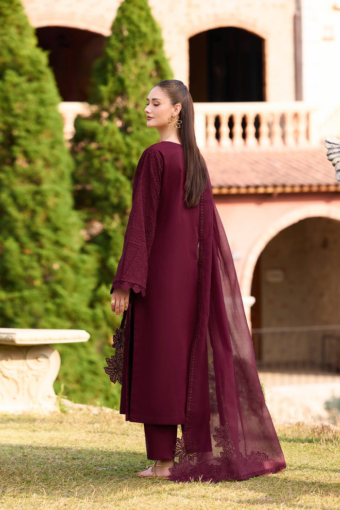 Farasha | Sorine Summer 26 | Autumn Maroon-2