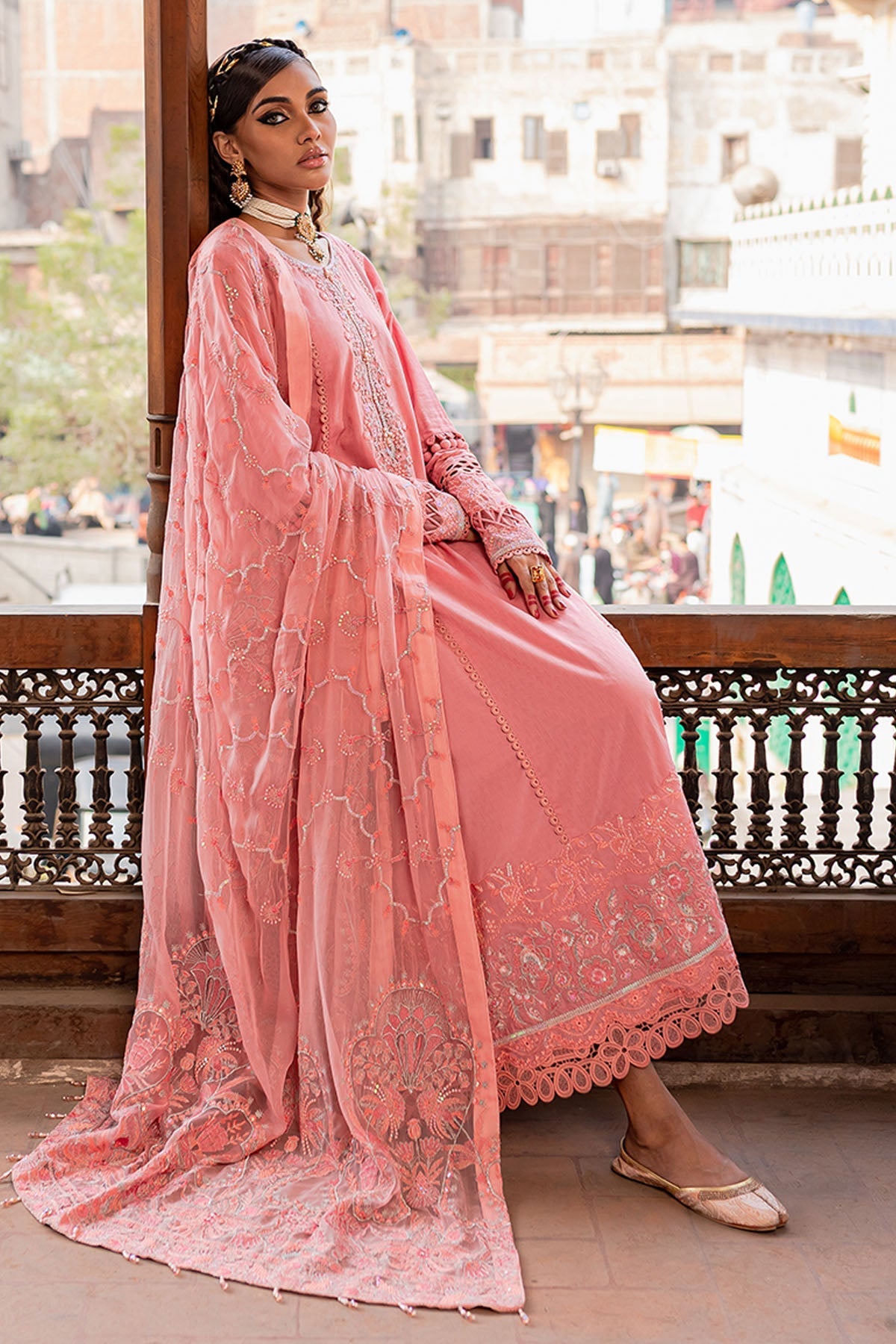 Nureh | Lawn Jacquard | NS-76 -  Nureh Ladies Clothes - Original Designer Dress - House of Maryam