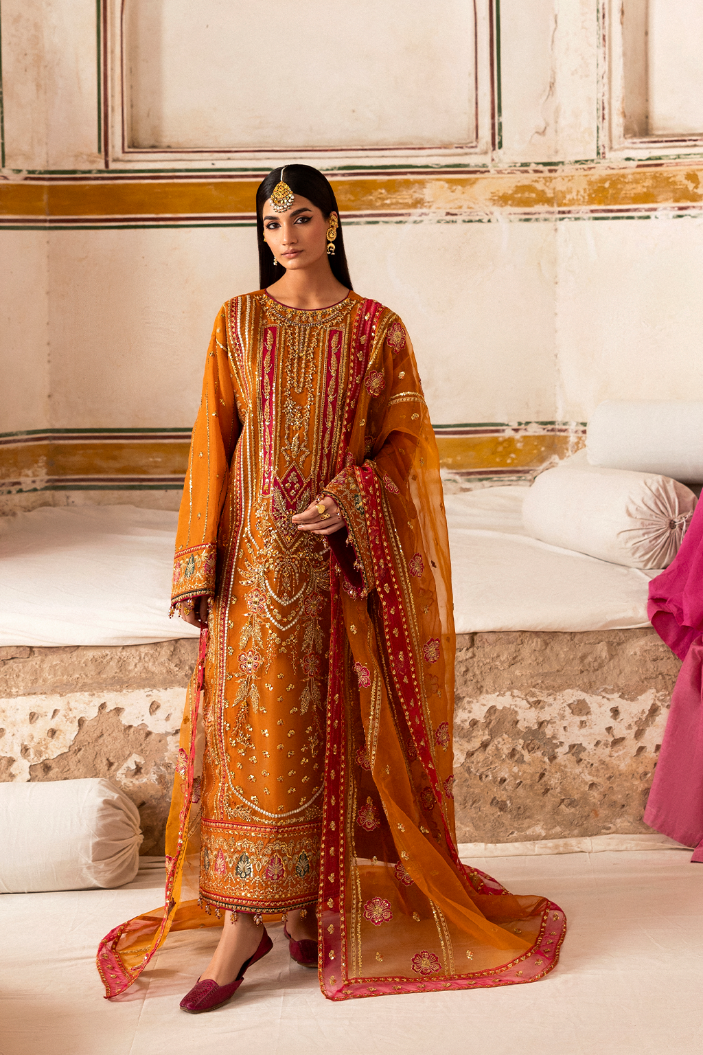 Emaan Adeel I The Empress Wedding Formals I SOLMIRA -  Emaan AdeelEMPLOYEES Ladies Clothes - Original Designer Dress - House of Maryam