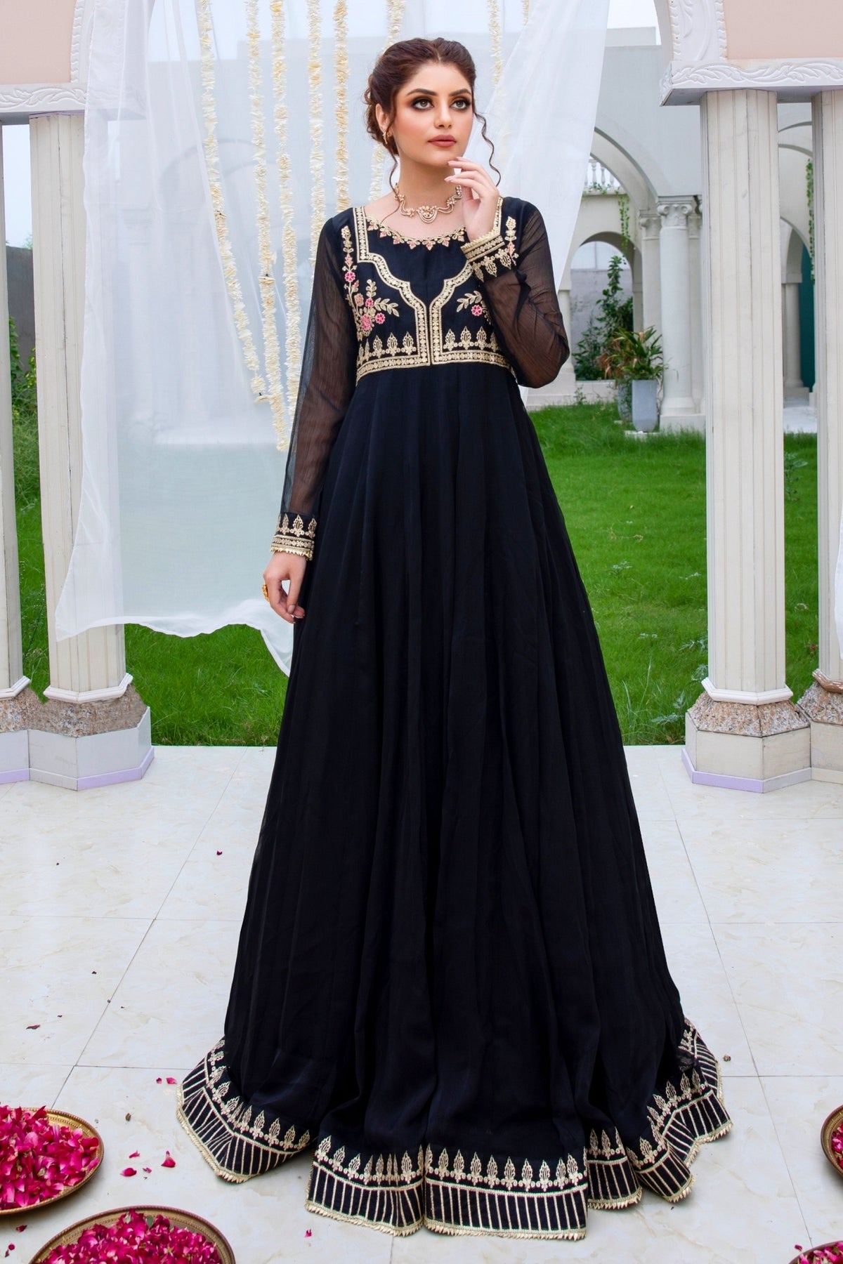 Hania & Umaimaz | Festive Collection | Kajal -  Hania & Umaima  - Original Designer Dress - House of Maryam
