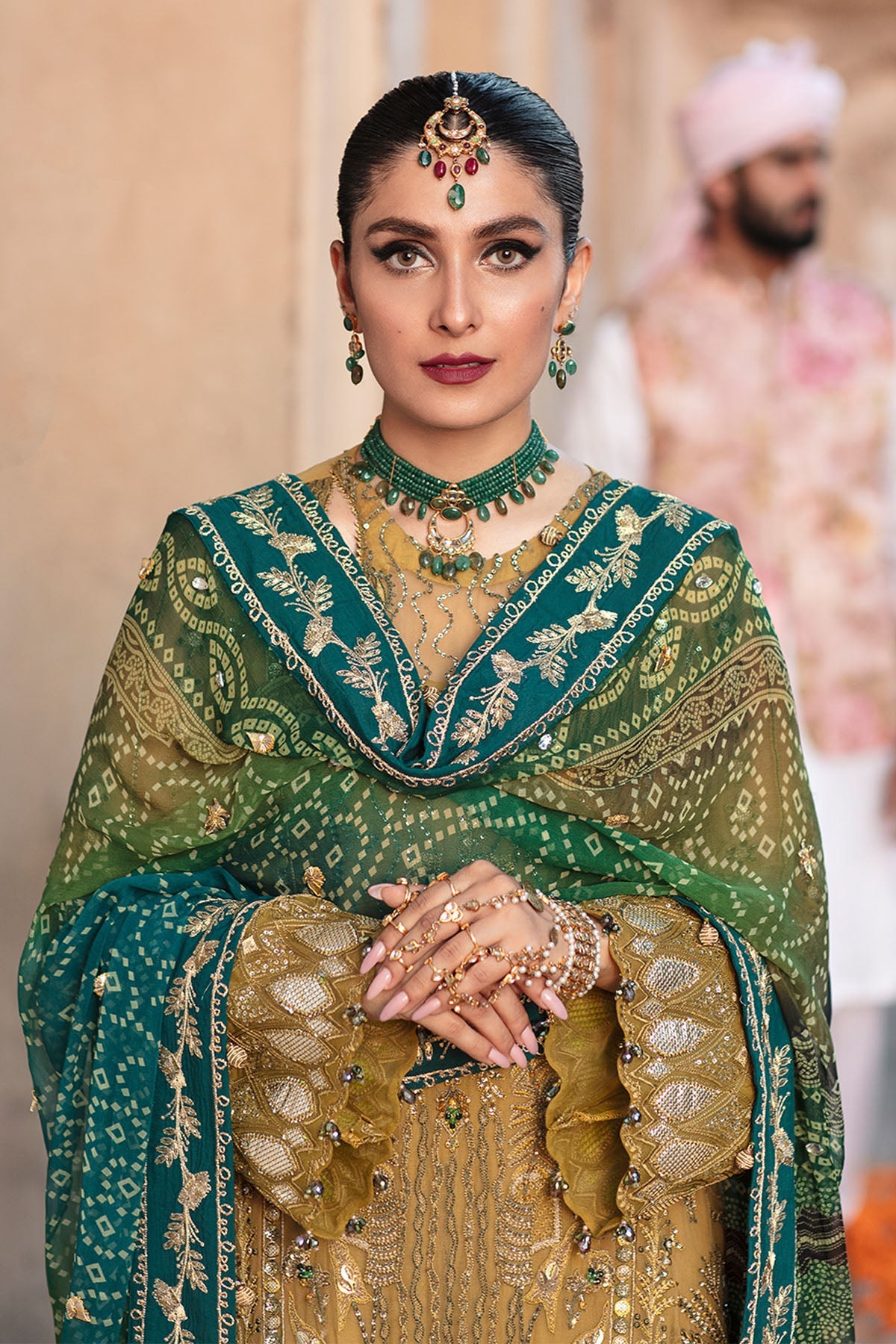 Nureh | Jhoomro 25' | Chunri -  Nureh jhoomro 25 - Original Designer Dress - House of Maryam