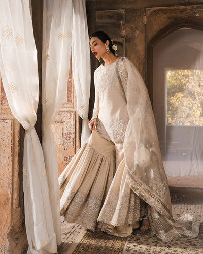 Faiza Saqlain | Zimmal Formals | Devina -  Faiza Saqlain Ladies Clothes - Original Designer Dress - House of Maryam