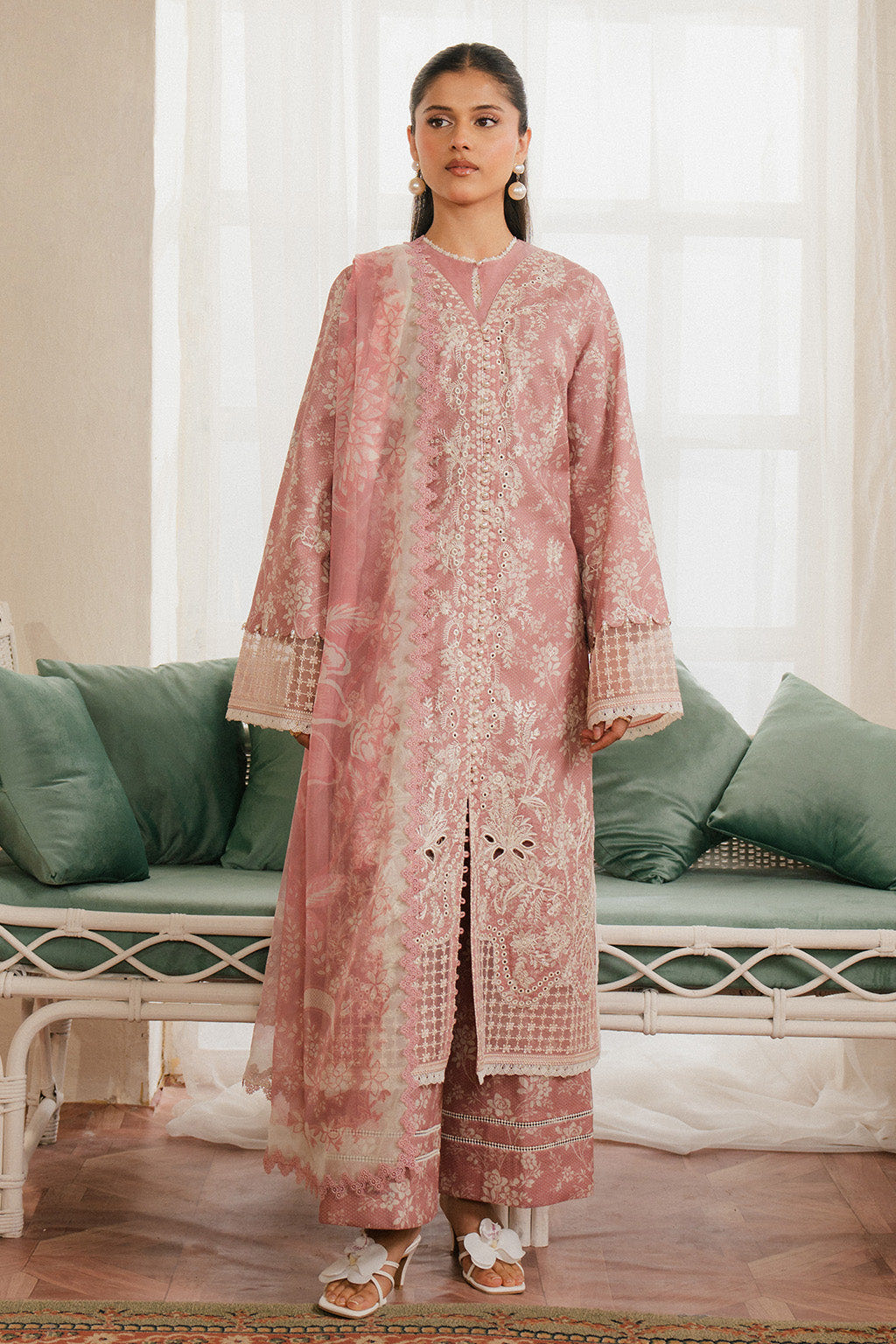 Ayzel | Armelia Printed Lawn 25 | Sylvie -  Ayzel Ladies Clothes - Original Designer Dress - House of Maryam