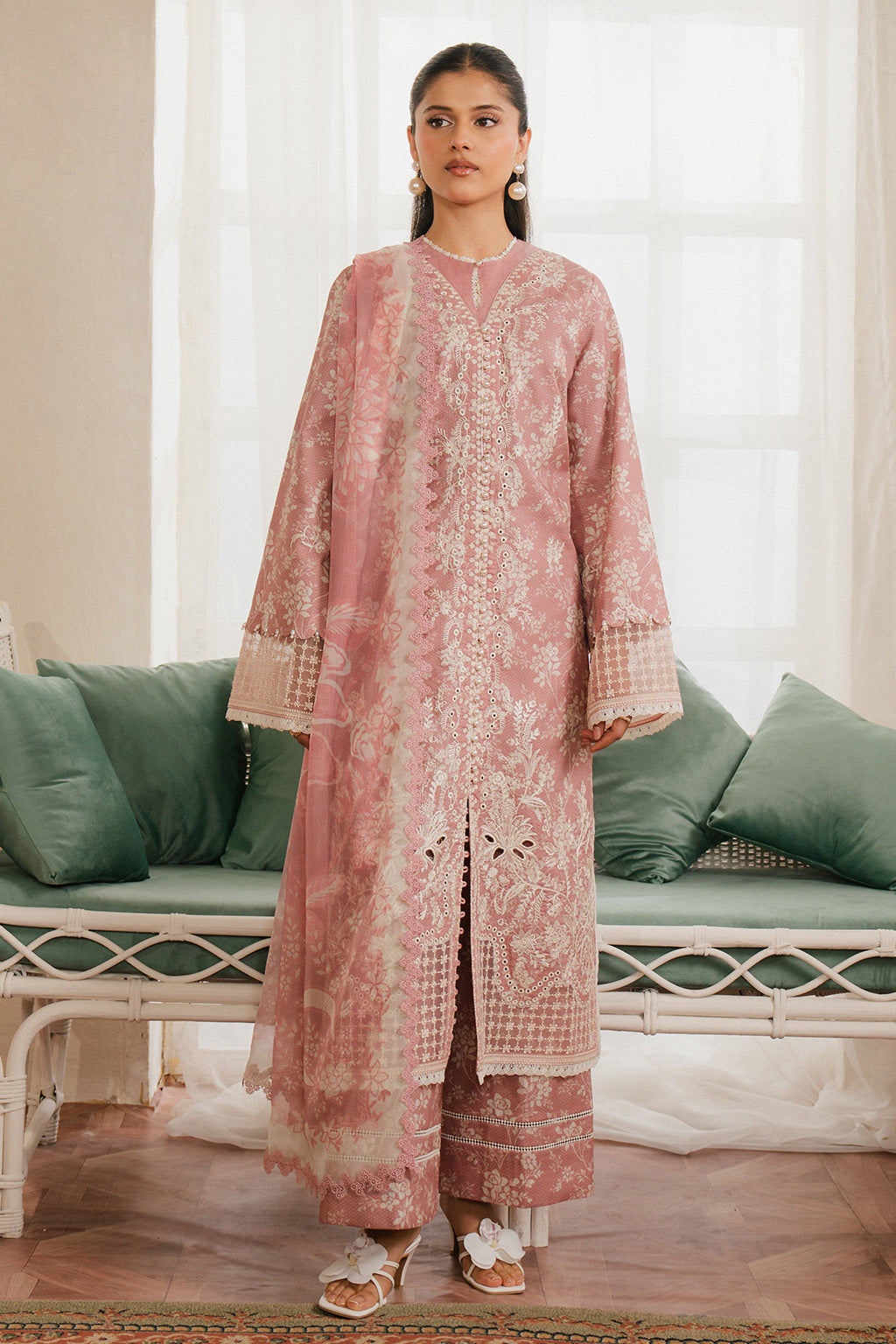 Ayzel | Armelia Printed Lawn 25 | Sylvie -  Ayzel Ladies Clothes - Original Designer Dress - House of Maryam