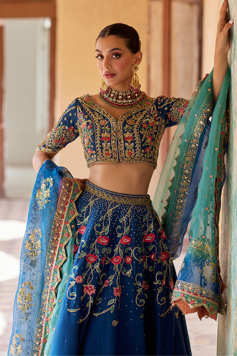 Mina Hassan | Formal Dholki Collection | Abeer -  Mina Hassan Ladies Clothes - Original Designer Dress - House of Maryam