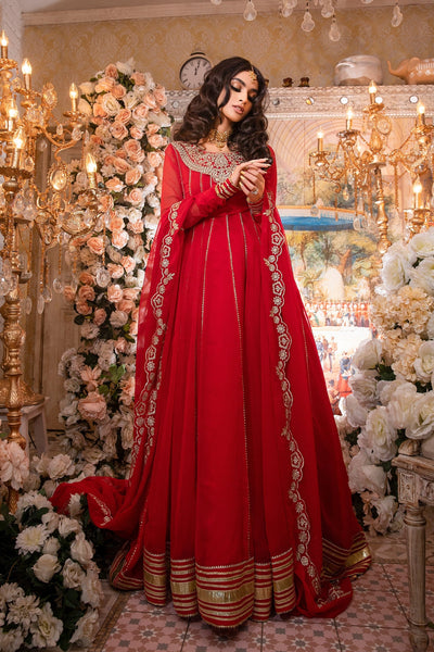 Hania & Umaimaz | Festive Collection | Surkh -  Hania & Umaima  - Original Designer Dress - House of Maryam