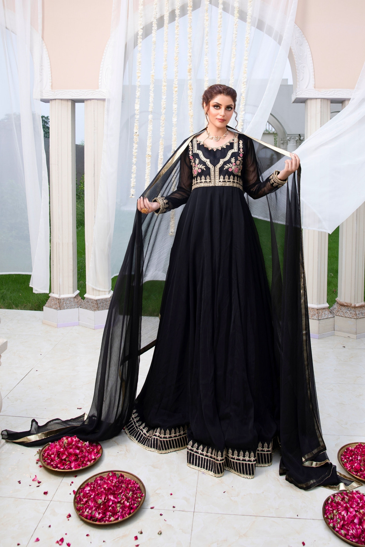 Hania & Umaimaz | Festive Collection | Kajal -  Hania & Umaima  - Original Designer Dress - House of Maryam
