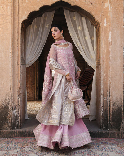 Faiza Saqlain | Zimmal Formals | Vemita -  Faiza Saqlain Ladies Clothes - Original Designer Dress - House of Maryam