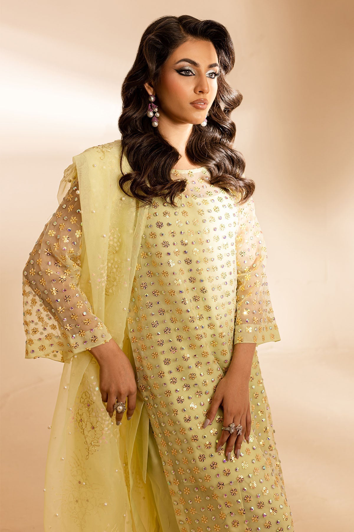 Nureh | Tiny Twinkles | TW-04 GLOSS BOSS -  Nureh Luxury - Original Designer Dress - House of Maryam