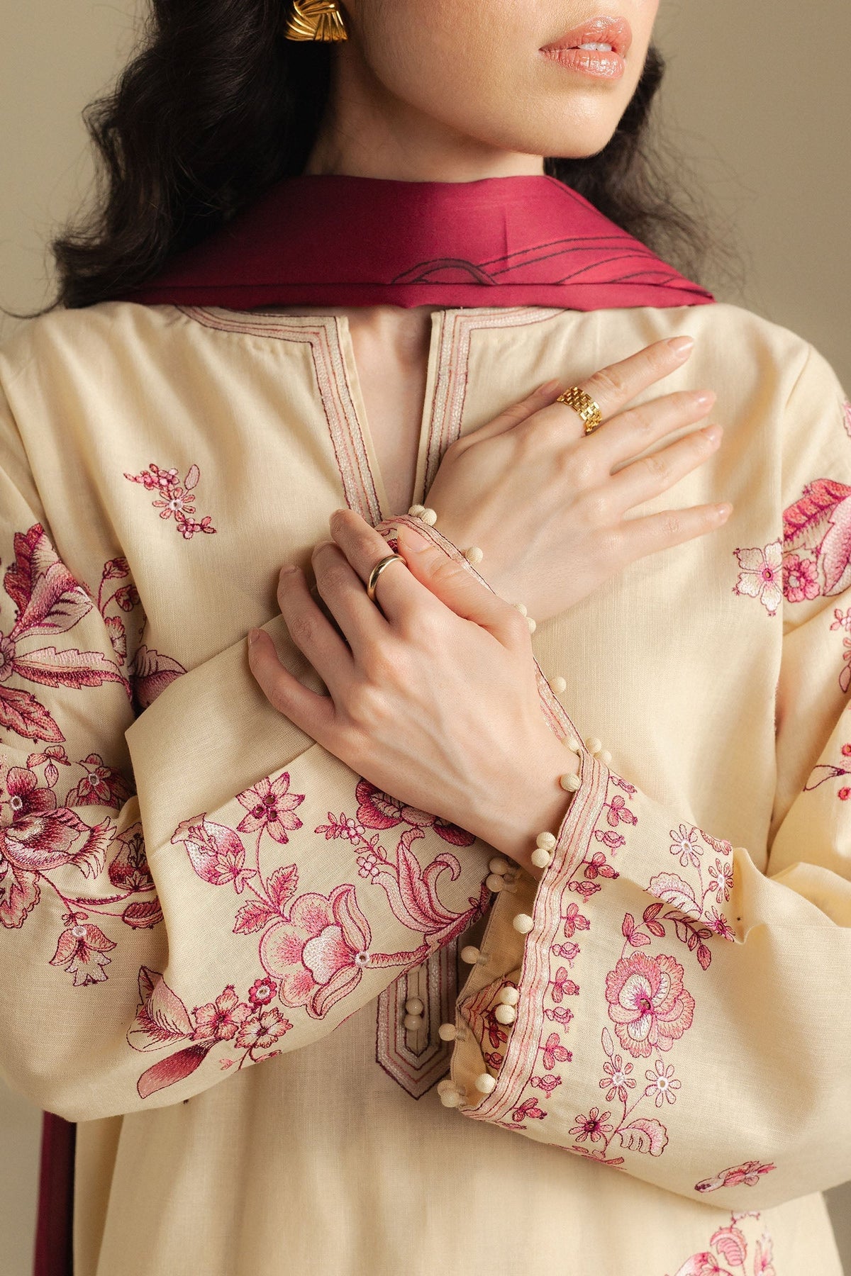 Zara Shahjahan | Coco Winter 25 | Snowdrop-10A, image 3