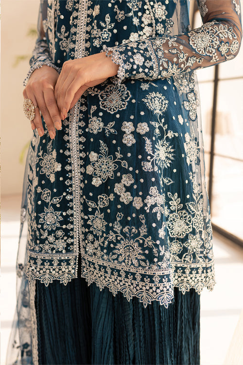 Farasha | Lu Zella Premium Formals 25 | Teal Drizzle-4