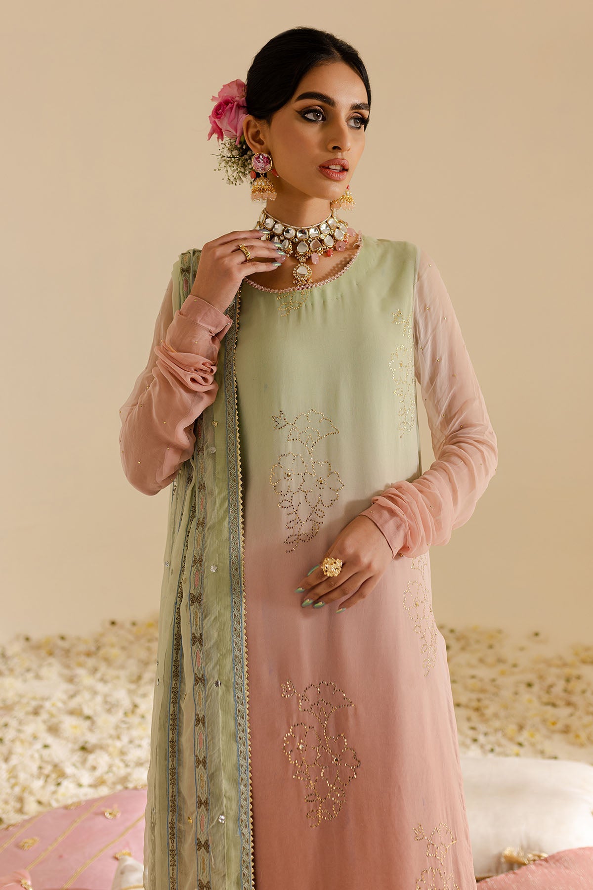 Nureh | Mukeshkari Formals | MK-07 -  Nureh Ladies Clothes - Original Designer Dress - House of Maryam