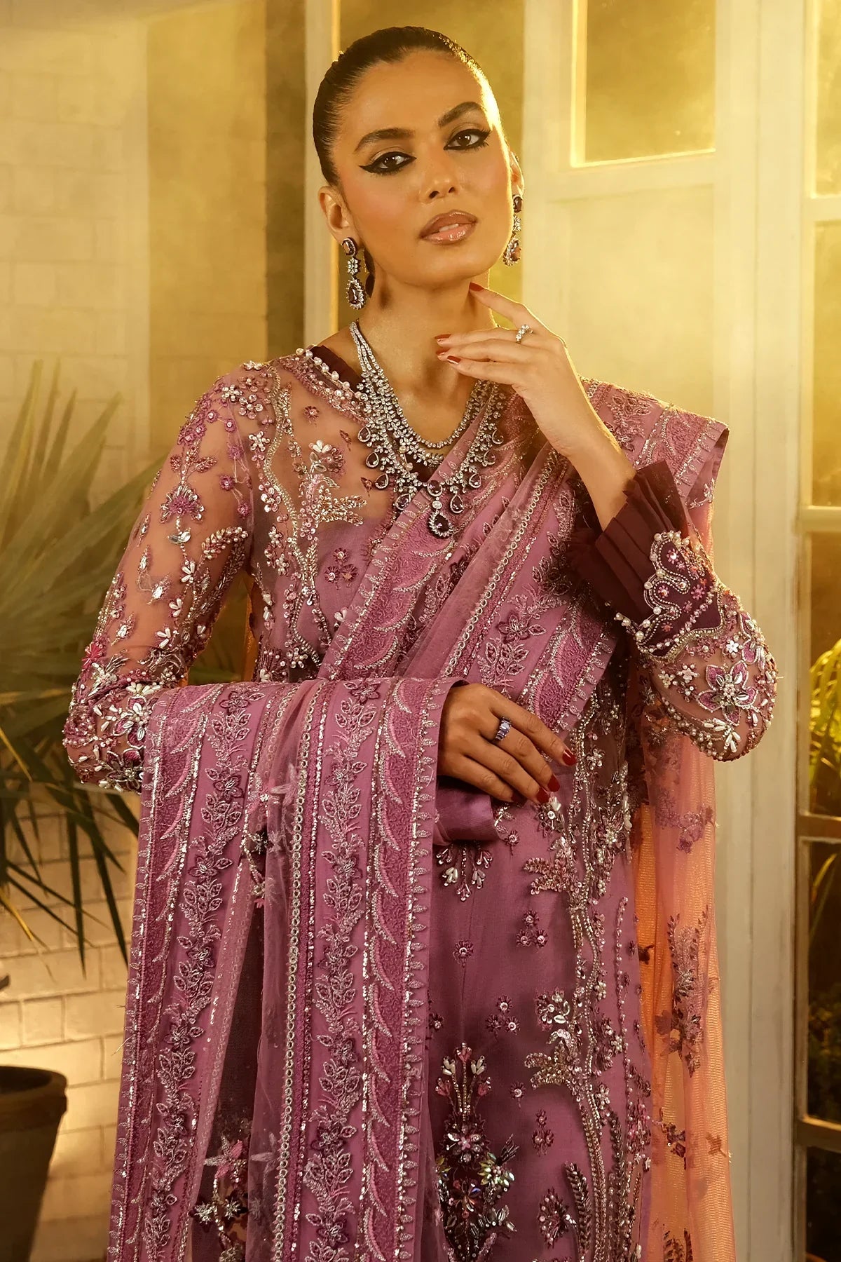 Mina Kashif | Kahani Luxury Formals 23 | Barin -  Mina Kashif Formal - Original Designer Dress - House of Maryam